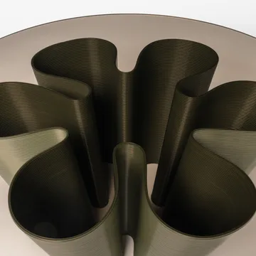 Anemone salongbord Ø110 cm - Olive - Ekbacken Studios