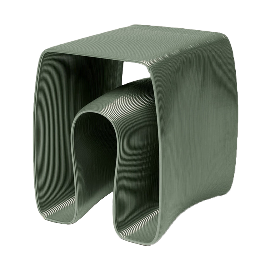 Bilde av Ekbacken Studios Eel sidebord 38x40 cm Olive