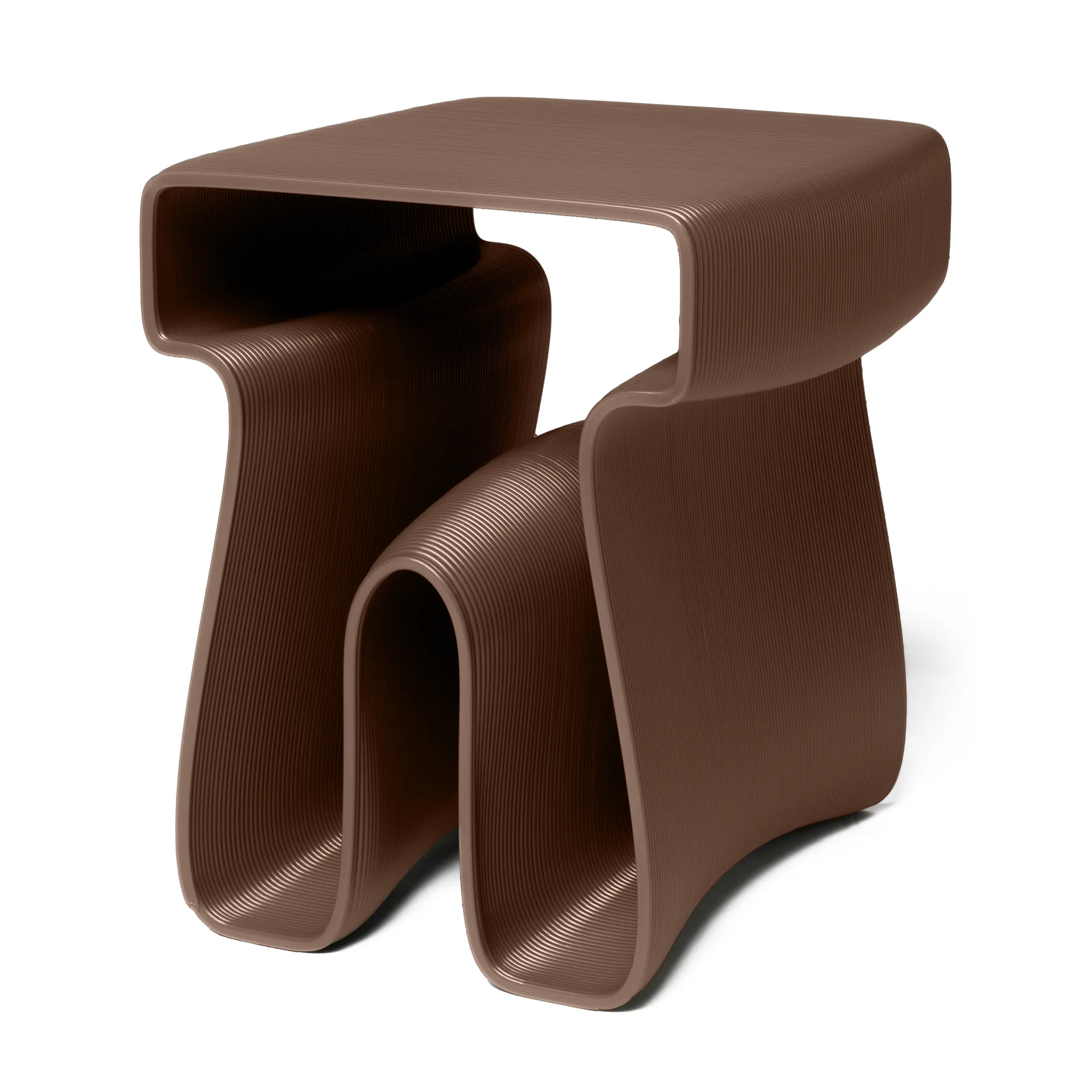 Octopus sidebord 38x40 cm, Chocolate Ekbacken Studios