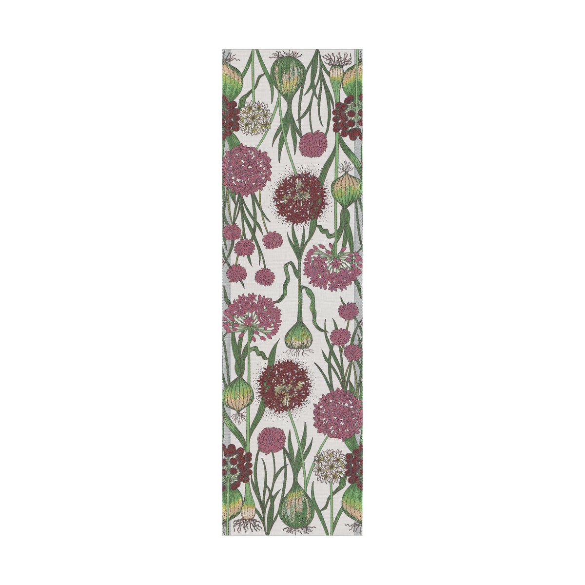 Bilde av Ekelund Linneväveri Allium bordløper 35x120 cm Multi
