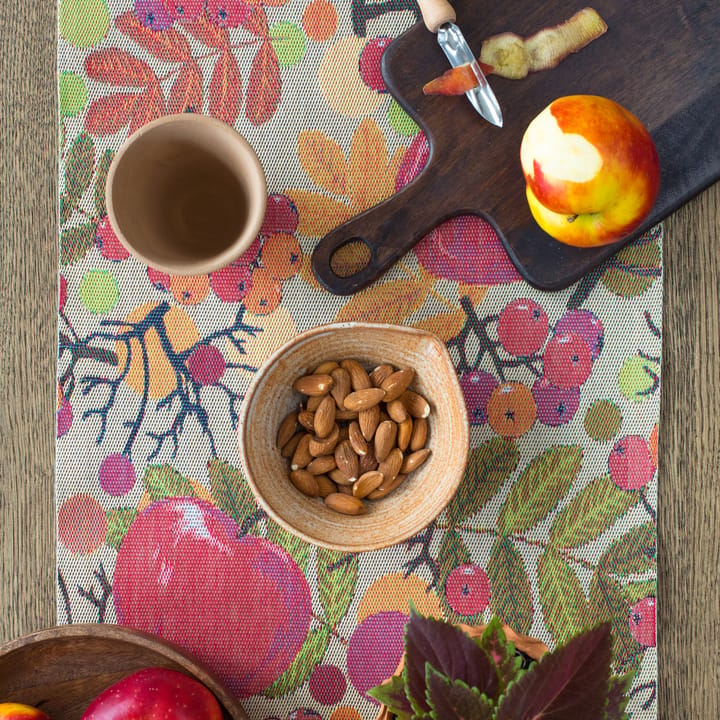 Äppelbär bordsløper 35x140 cm - Multi - Ekelund Linneväveri