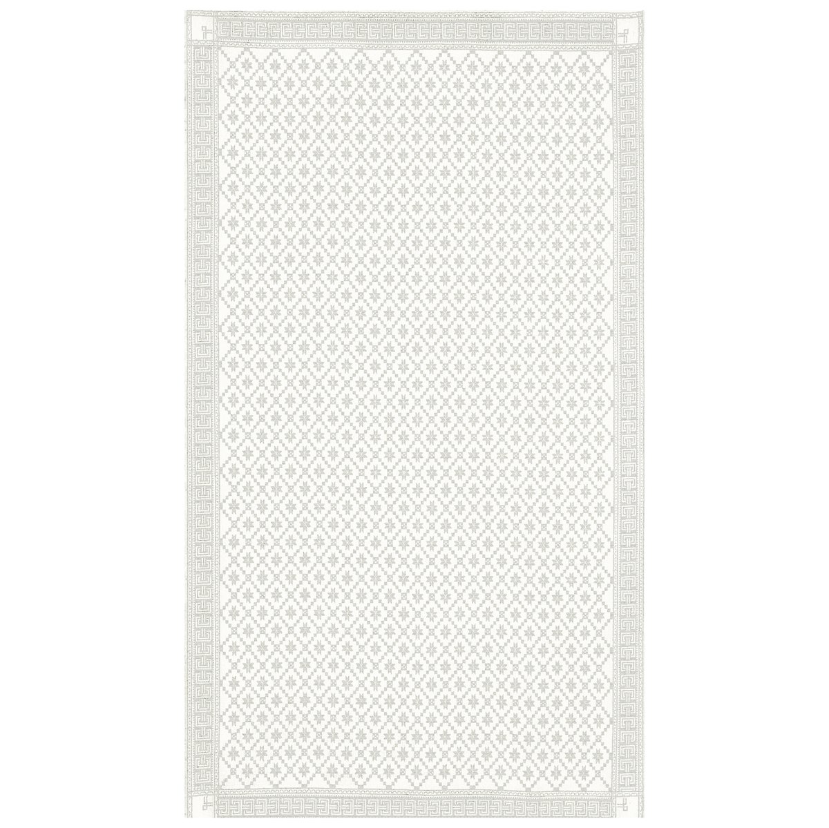 Bilde av Ekelund Linneväveri Åttebladrose bordduk beige 150x310 cm