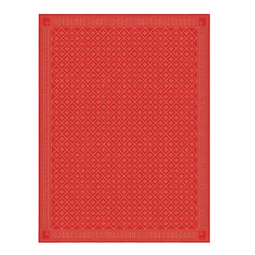 Åttebladrose duk - 150x260 cm - Ekelund Linneväveri