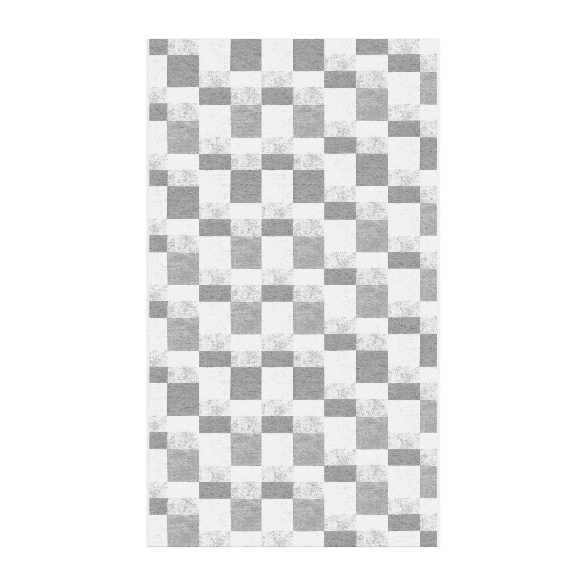 Block duk 150 x 350 cm, Grå Ekelund Linneväveri