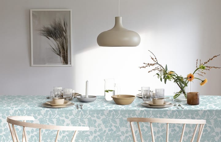 Blomranka duk, 150 x 150 cm Ekelund Linneväveri