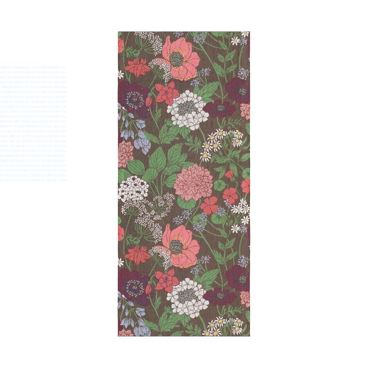 Ekelund Linneväveri Blomsterfång bordløper 35x80 cm Multi