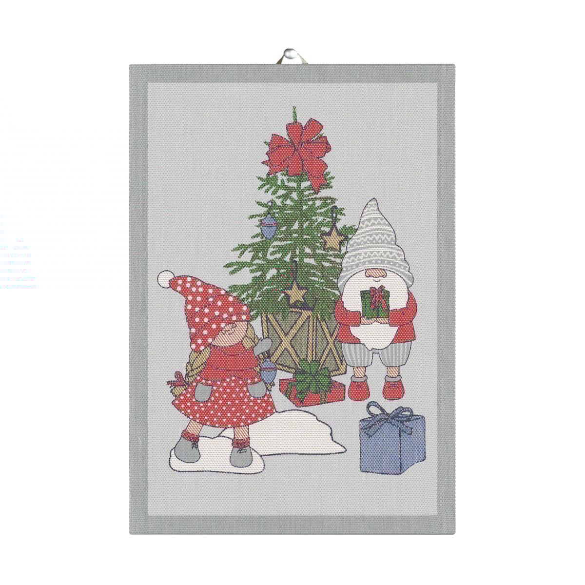 Ekelund Linneväveri Christmas Eve kjøkkenhåndkle 35 x 50 cm