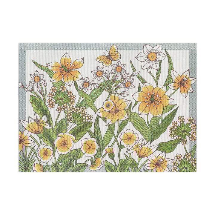 Daffodil spisebrikke 35x48 cm - Gul - Ekelund Linneväveri