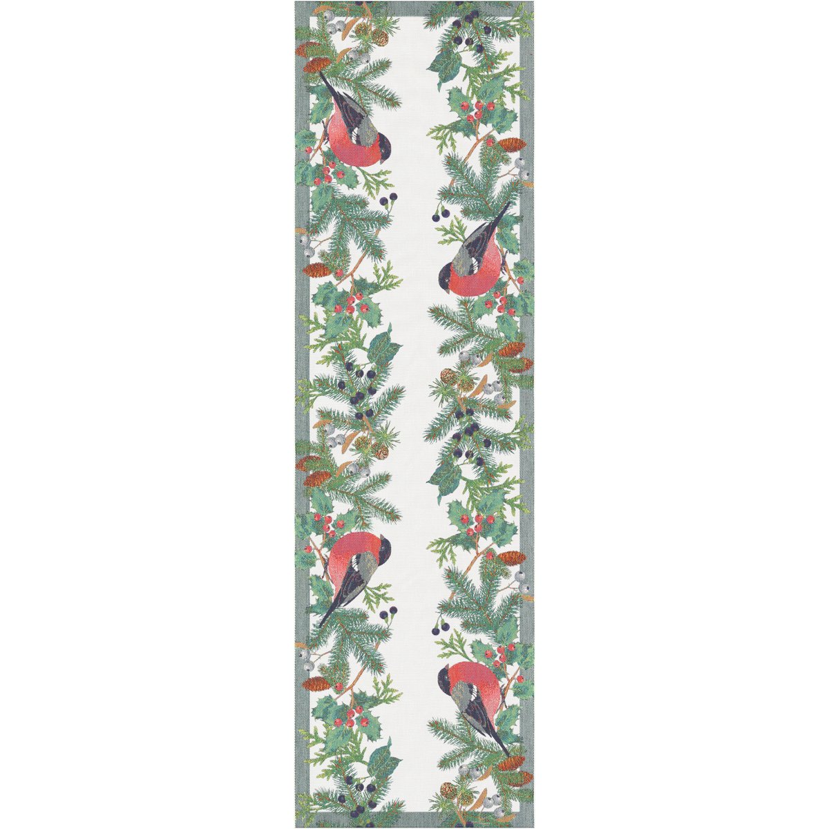 Bilde av Ekelund Linneväveri Domherre bordsløper 35x120 cm Multi