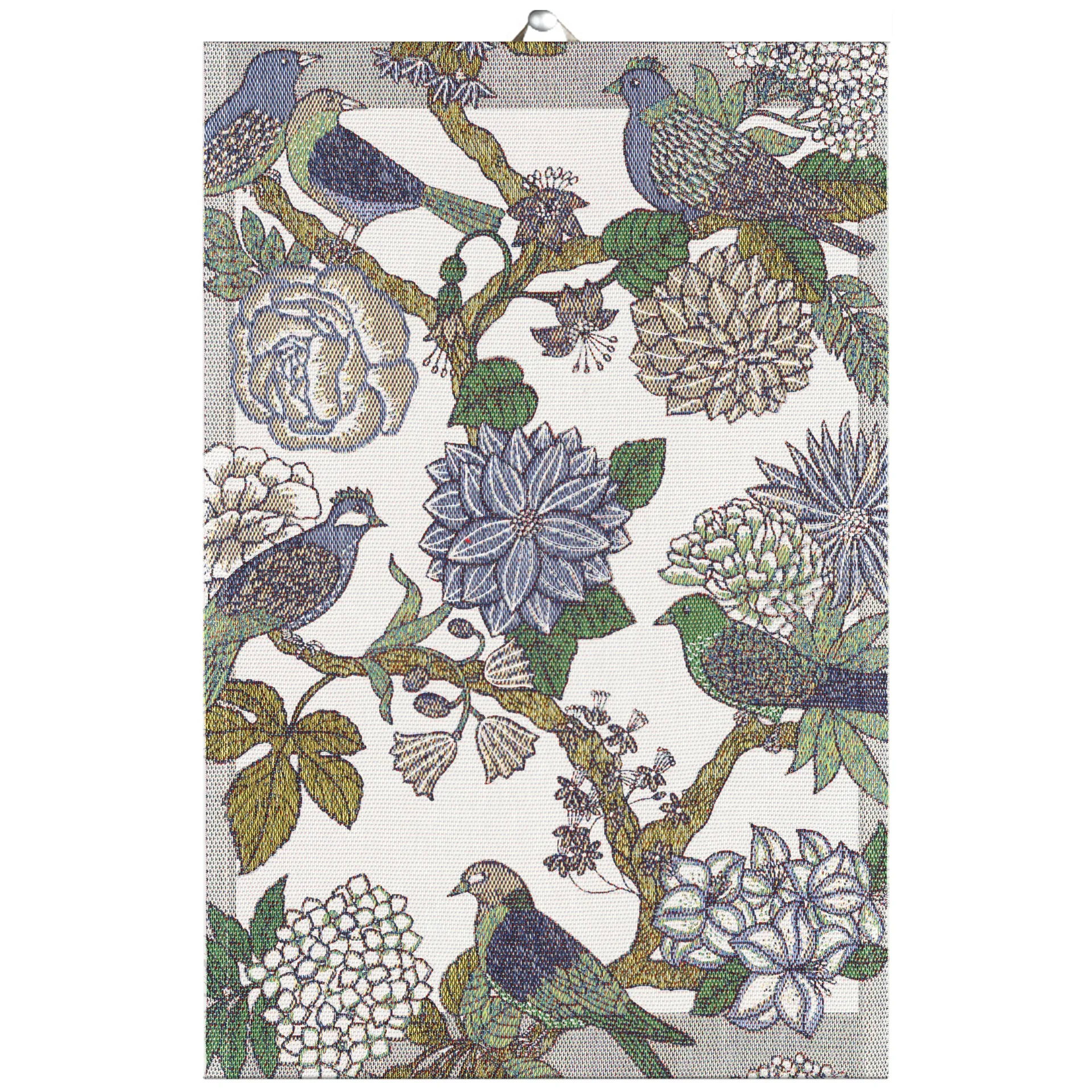 Fåglabo kjøkkenhåndkle 40x60 cm, Multi Ekelund Linneväveri