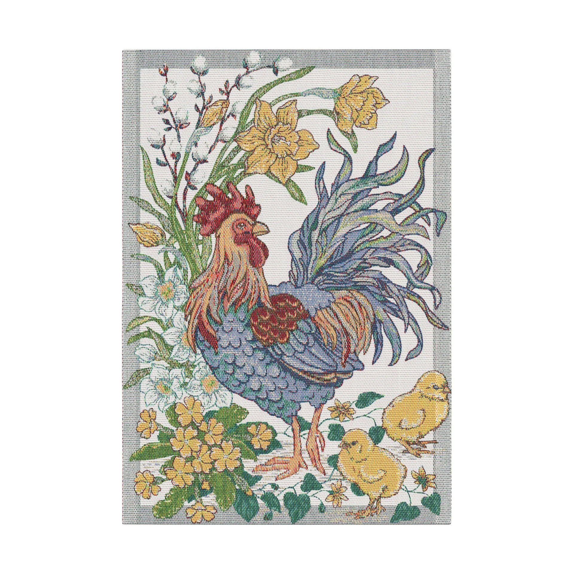 Fjäderblom kjøkkenhåndkle 35x50 cm, Multi Ekelund Linneväveri