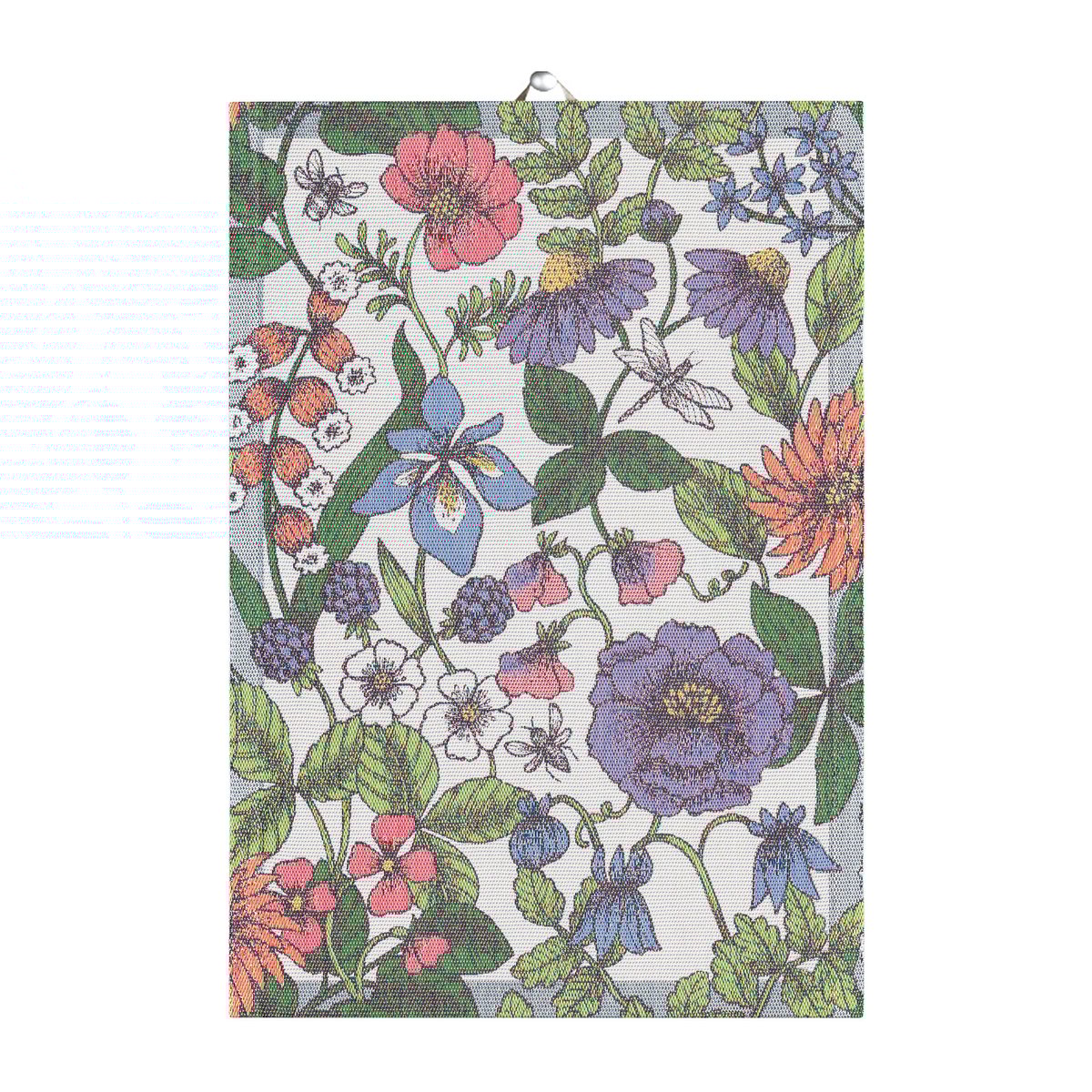 Ekelund Linneväveri Flora kjøkkenhåndkle 35 x 50 cm