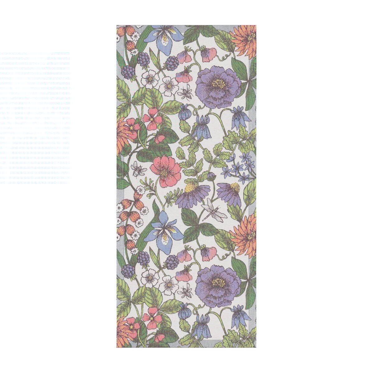 Ekelund Linneväveri Flora løper 35 x 80 cm