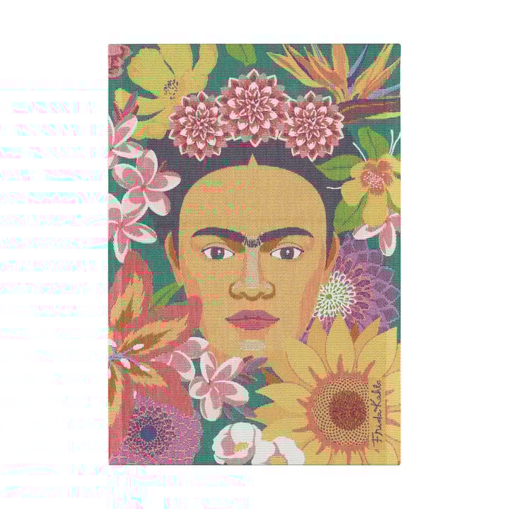 Flores kjøkkenhåndkle 35x50 cm - Multi - Ekelund Linneväveri