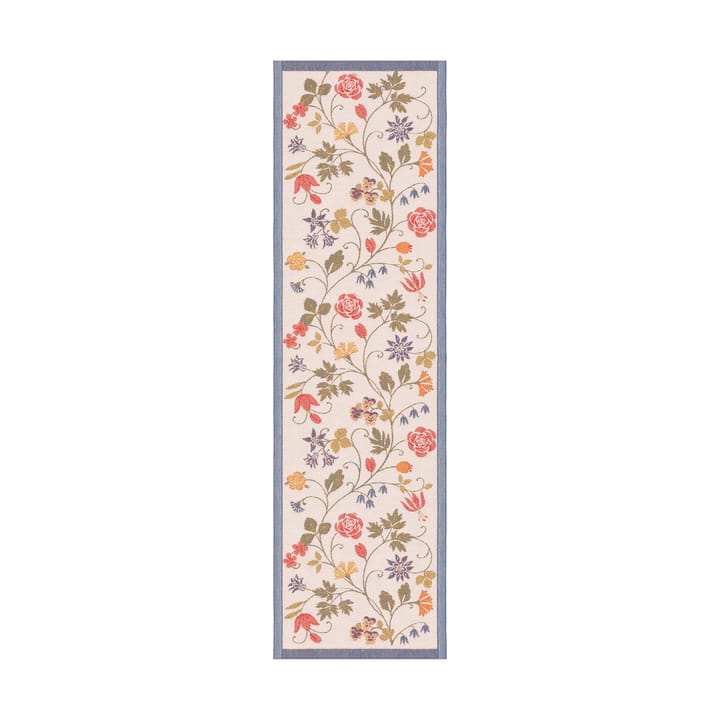 Flower bordløper 35x120 cm - Multi - Ekelund Linneväveri