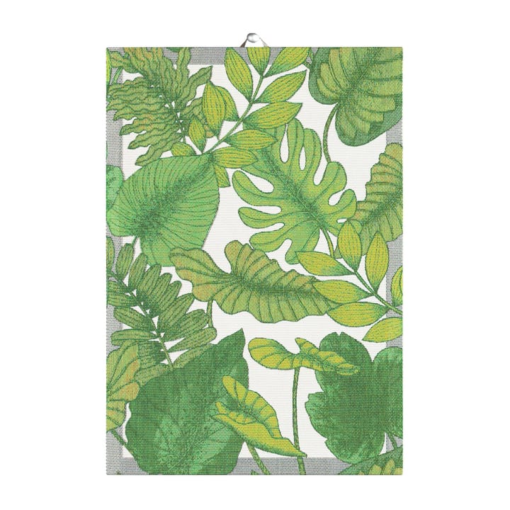 Foliage kjøkkenhåndkle 35 x 50 cm, Grønn Ekelund Linneväveri