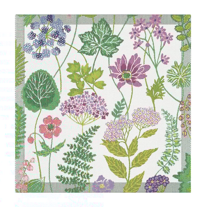 Forsommer stoffserviett 35 x 35 cm, Multi Ekelund Linneväveri