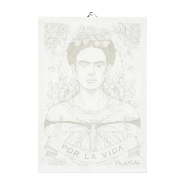 Frida Kahlo kjøkkenhåndkle 35 x 50 cm - Belleza - Ekelund Linneväveri