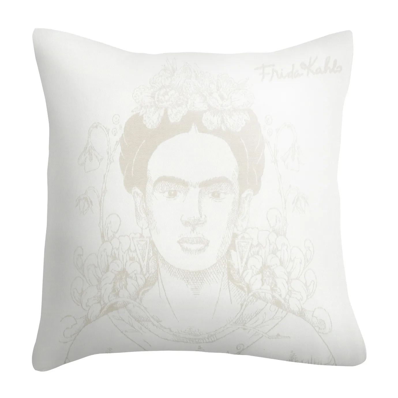 Frida Kahlo putevar 40 x 40 cm, Belleza Ekelund Linneväveri