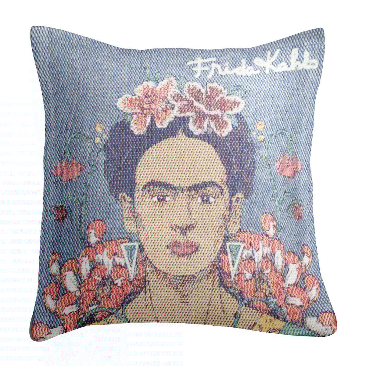 Bilde av Ekelund Linneväveri Frida Kahlo putevar 40 x 40 cm Vida