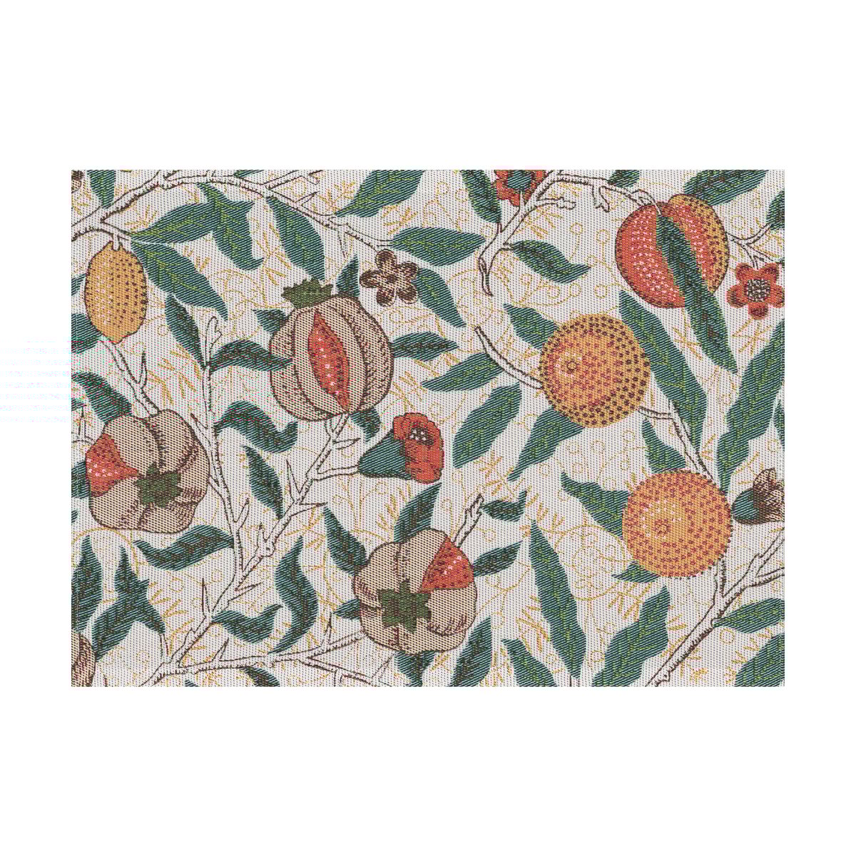 Ekelund Linneväveri Fruit spisebrikke 35x48 cm Multi