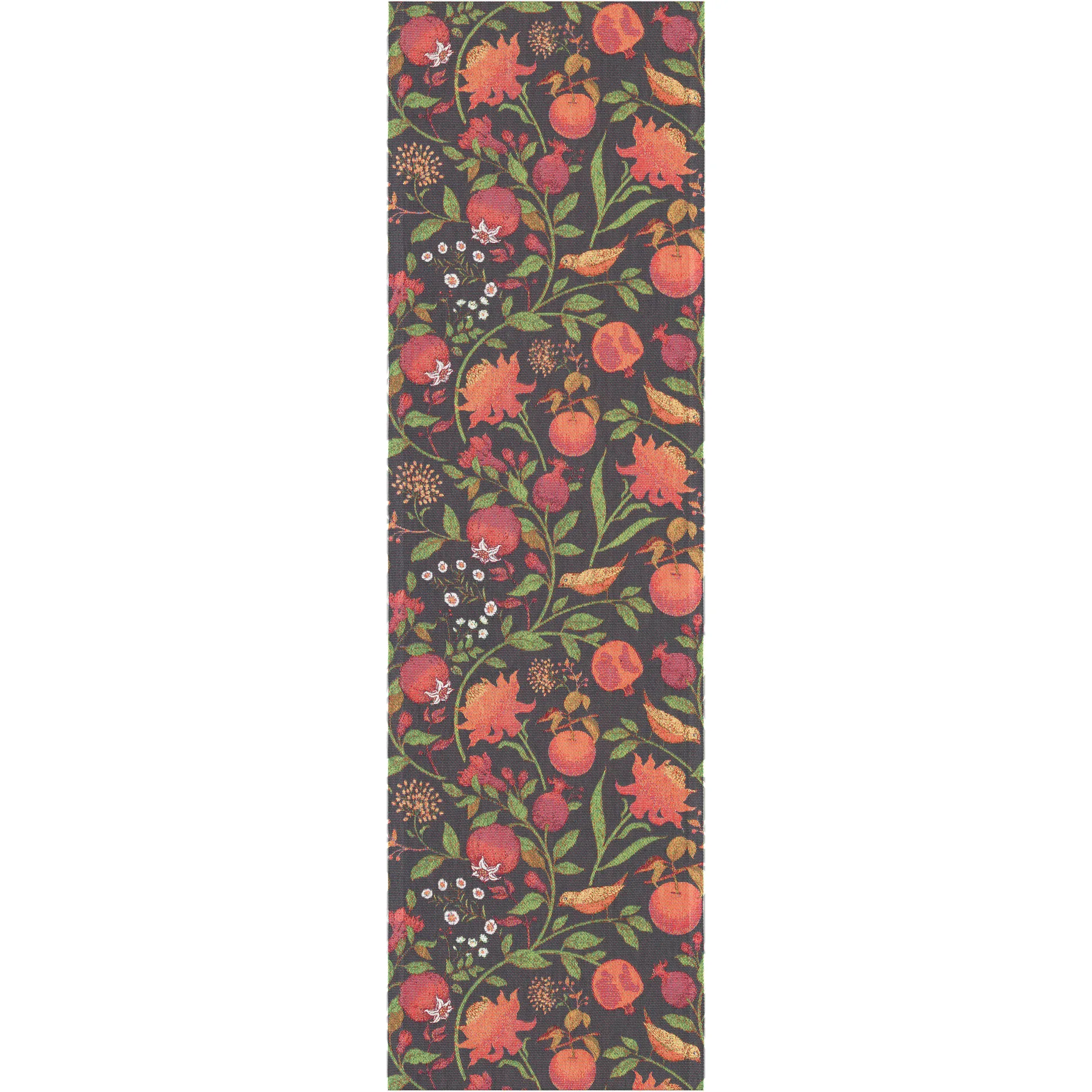 Fruktrik bordsløper 35x80 cm, Multi Ekelund Linneväveri