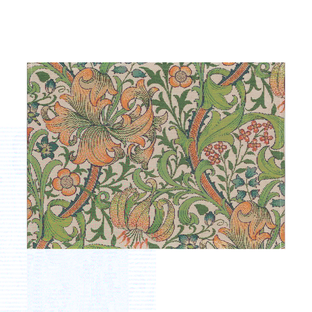 Ekelund Linneväveri Golden Lily bordbrikke 35x48 cm Multi
