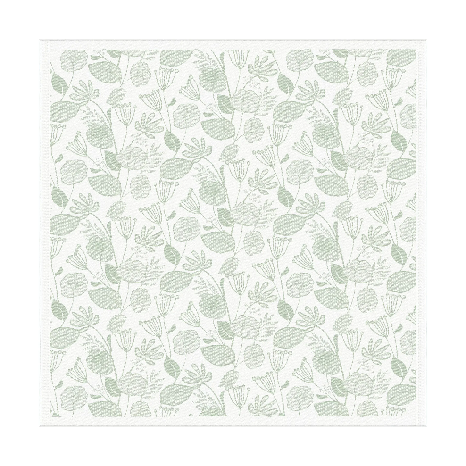 Grønnska bordduk 75x75 cm, Grønn Ekelund Linneväveri