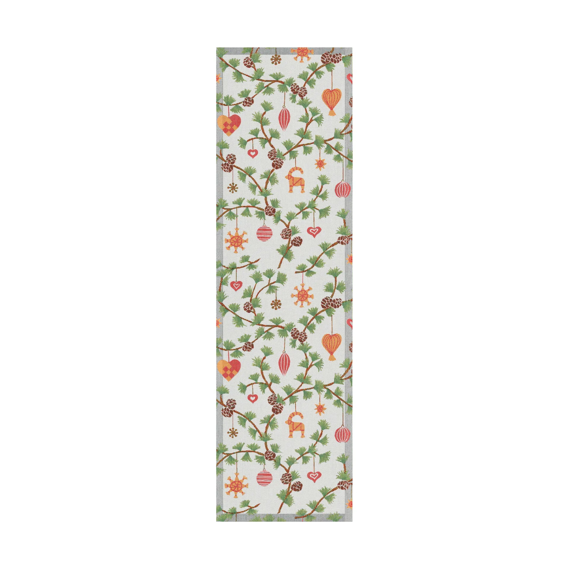 Julefröjd bordløper 35x120 cm, Multi Ekelund Linneväveri