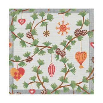 Juleglede tøyserviett 35x35 cm - Multi - Ekelund Linneväveri