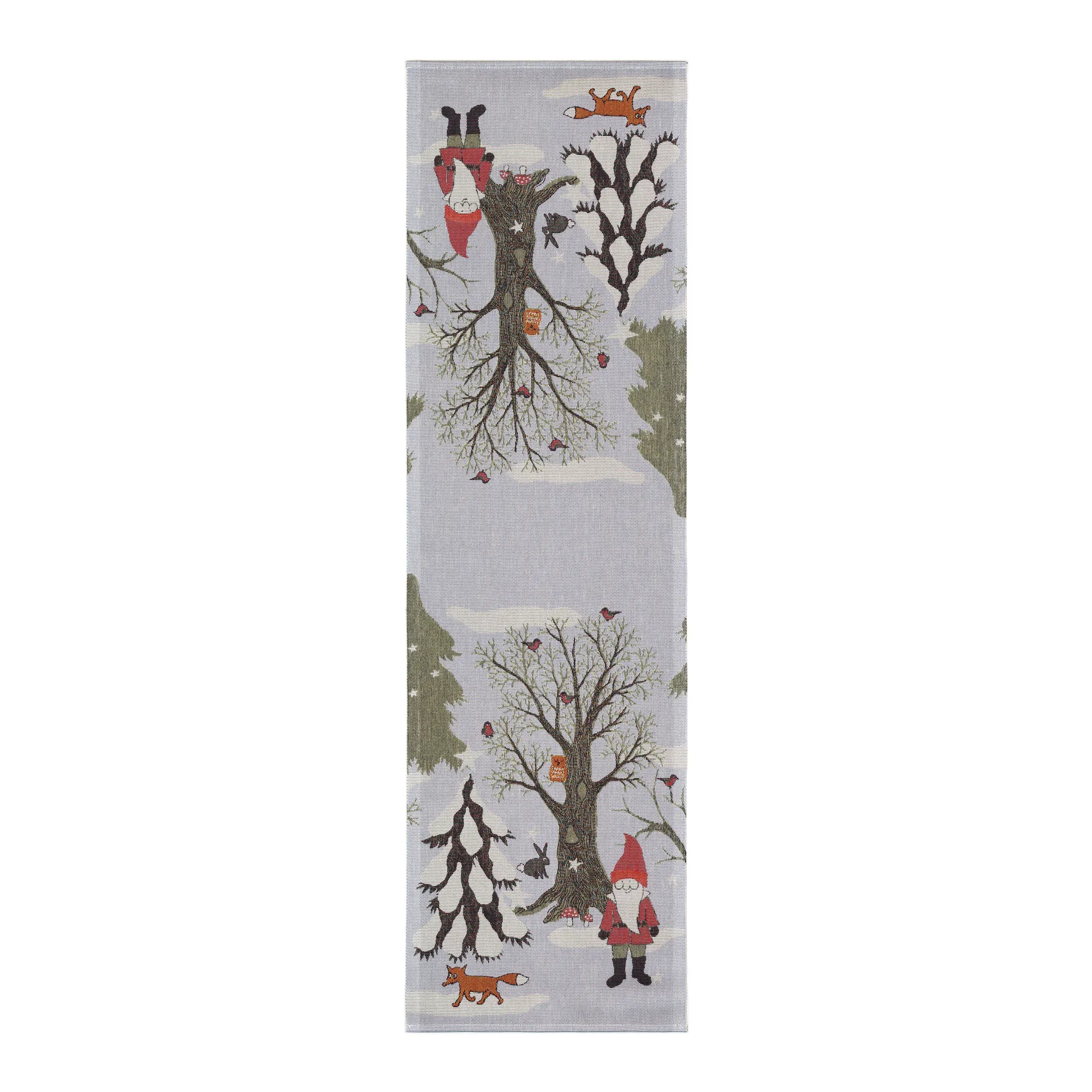 Julpromenad løper, 35x120 cm Ekelund Linneväveri