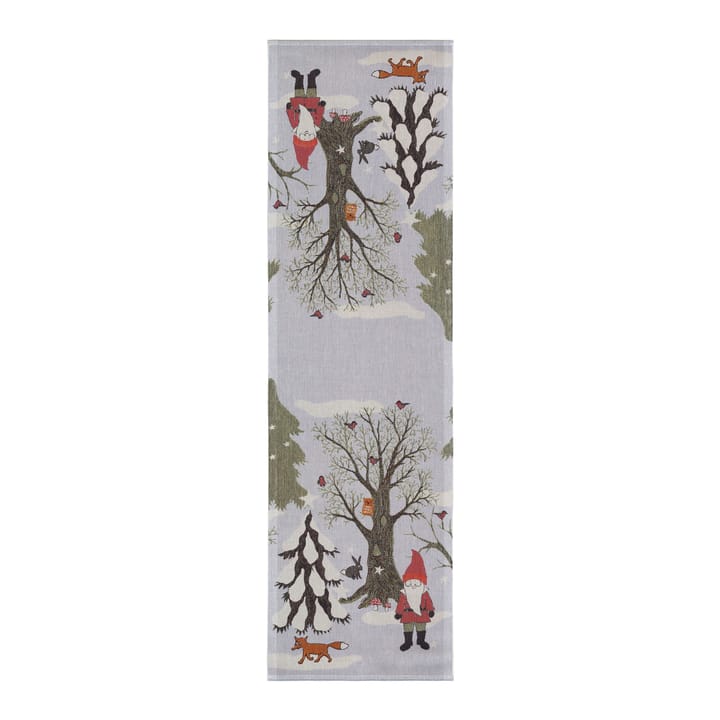 Julpromenad løper - 35x120 cm - Ekelund Linneväveri