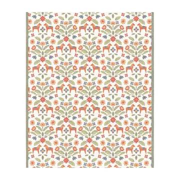 Kurbits bomullspledd 140 x 170 cm - Multi - Ekelund Linneväveri