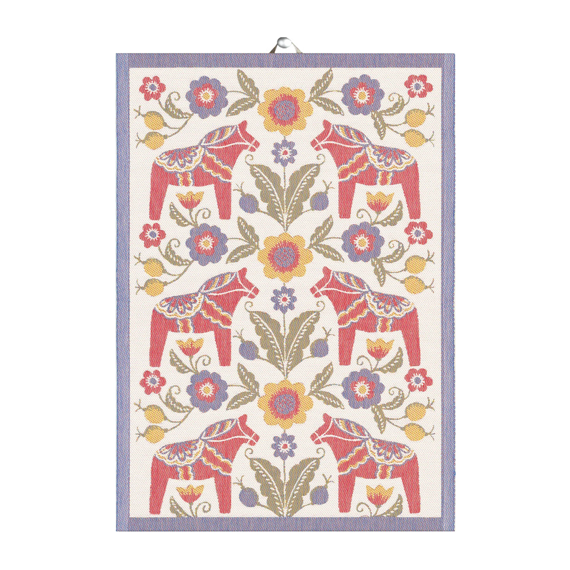 Kurbitshäst kjøkkenhåndkle, 48 x 70 cm Ekelund Linneväveri