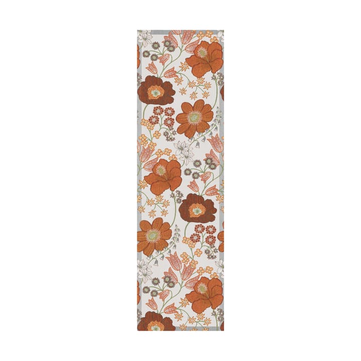 Kvällsblom bordløper 35x120 cm - Multi - Ekelund Linneväveri