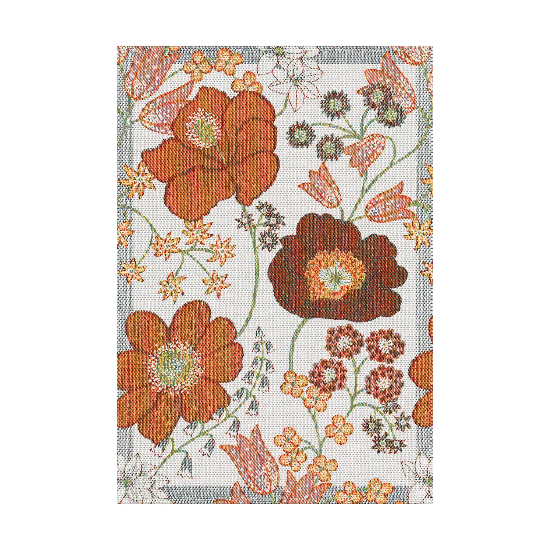 Kvällsblom kjøkkenhåndkle 35x50 cm, Multi Ekelund Linneväveri