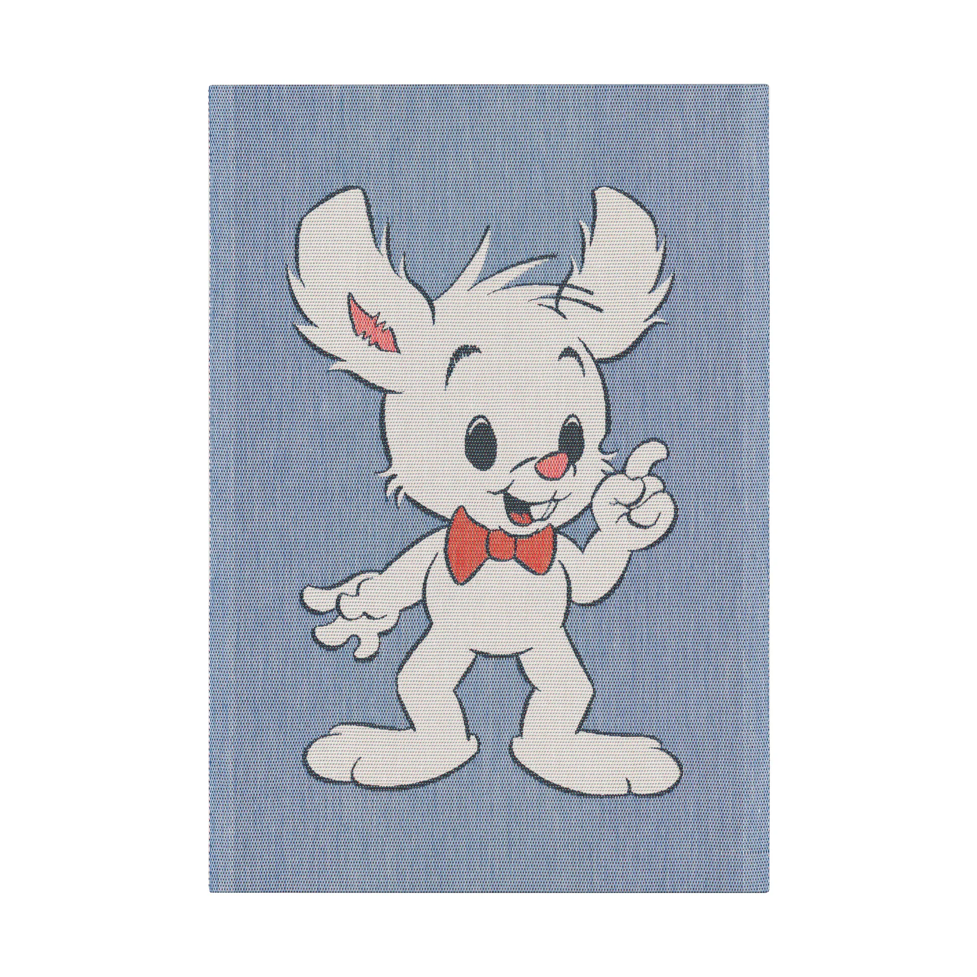 Lille Skutt kjøkkenhåndkle 35x50 cm, Blå Ekelund Linneväveri