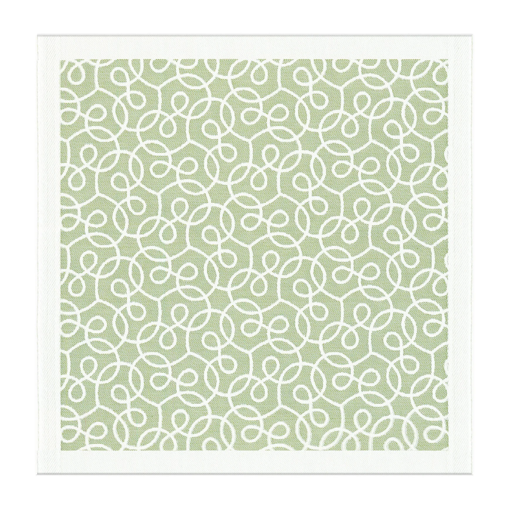 Lindblom serviett 35 x 35 cm, lysegrønn Ekelund Linneväveri