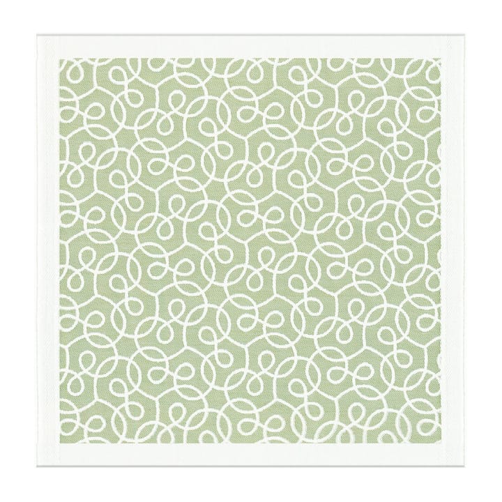 Lindblom serviett 35 x 35 cm, lysegrønn Ekelund Linneväveri