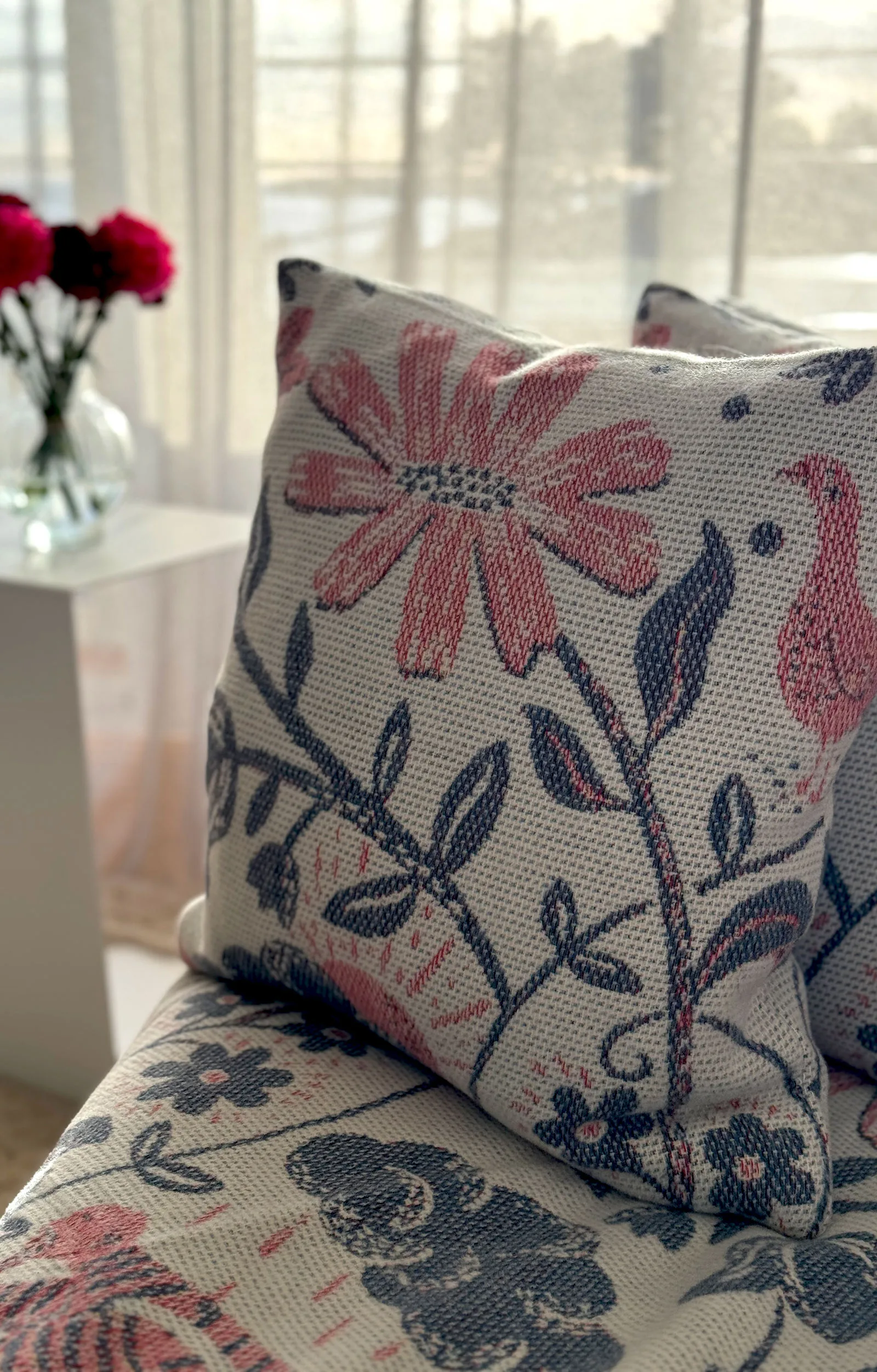 Luciamorgon bordløper 35x120 cm, Multi Ekelund Linneväveri