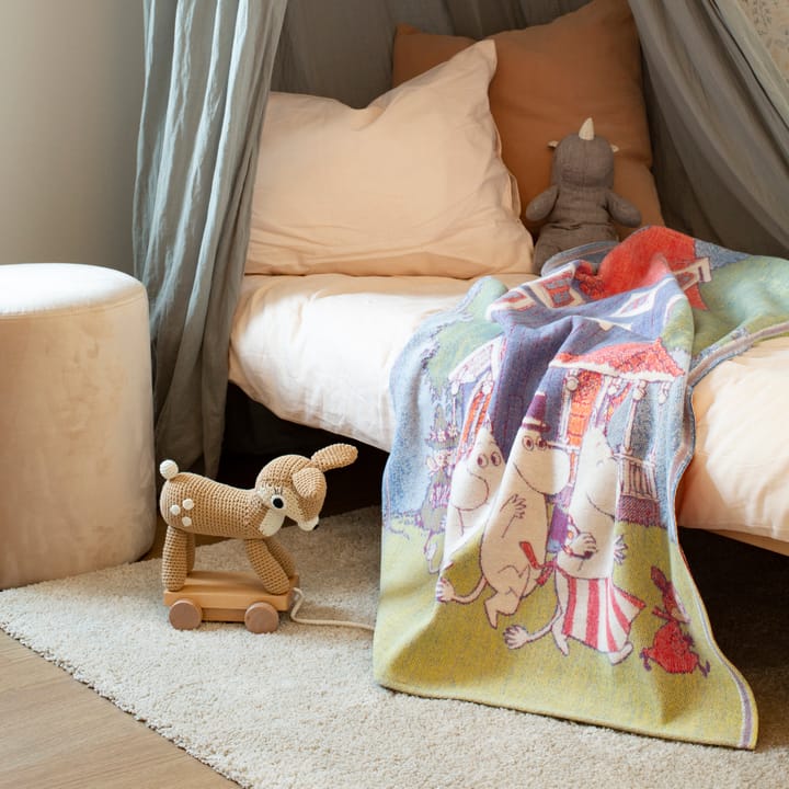 Mummi barneteppe 72x105 cm, Moomin house Ekelund Linneväveri
