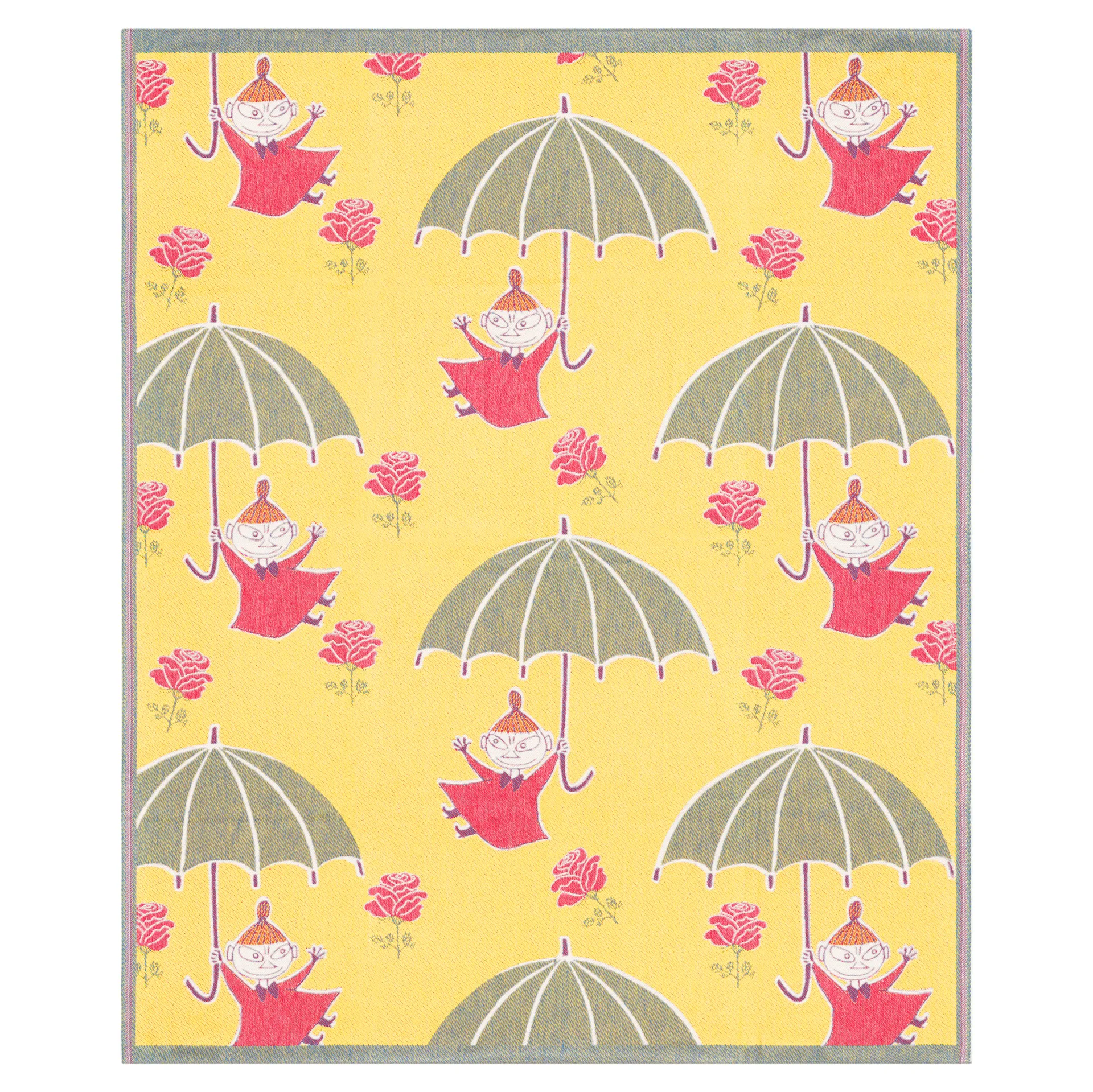 Mummi pledd 140x170 cm, Umbrella Ekelund Linneväveri