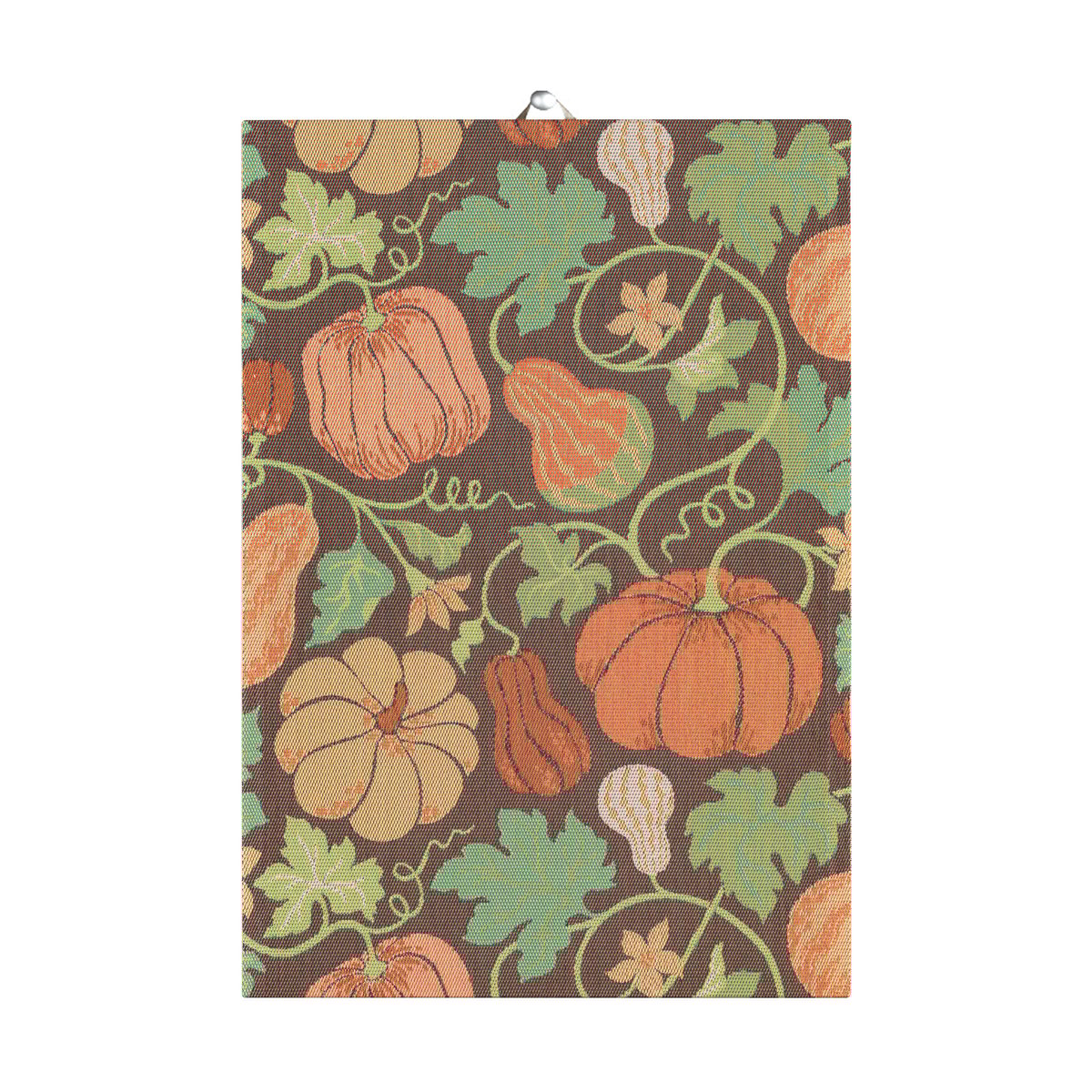 Ekelund Linneväveri Plenty of pumpkin kjøkkenhåndkle 35 x 50 cm