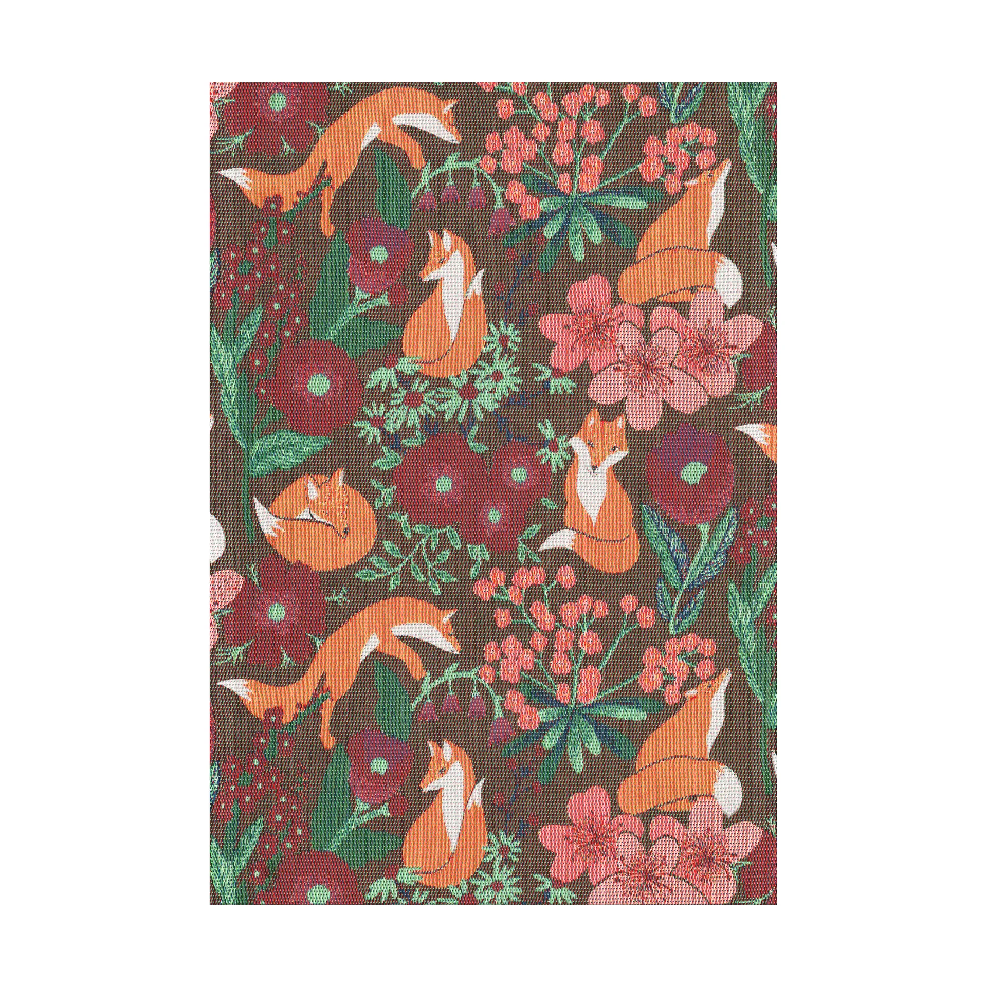 Rävdans kjøkkenhåndkle 35x50 cm, Multi Ekelund Linneväveri