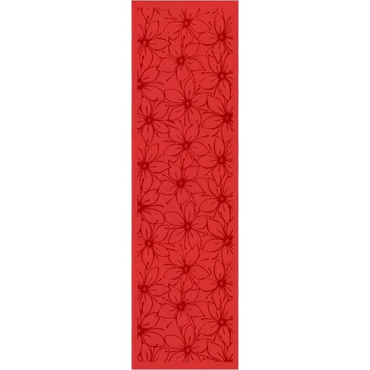 Rødsta bordsløper 35x120 cm - Rød - Ekelund Linneväveri