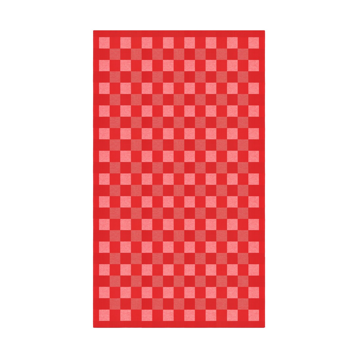 Ekelund Linneväveri Schack duk rd 150 x 350 cm | Skandinavisk Design | Duker | Rød