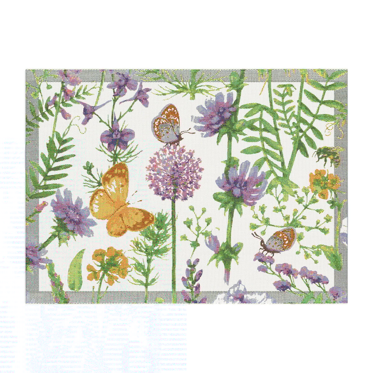 Ekelund Linneväveri Selma spisebrikke 35 x 48 cm Multi