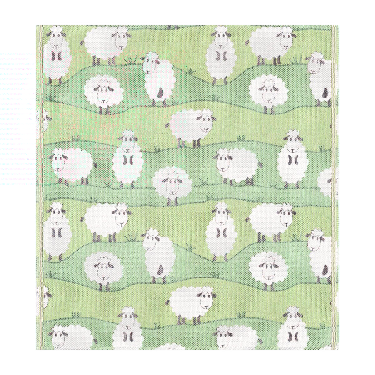 Bilde av Ekelund Linneväveri Sheep babyteppe 70 x 75 cm