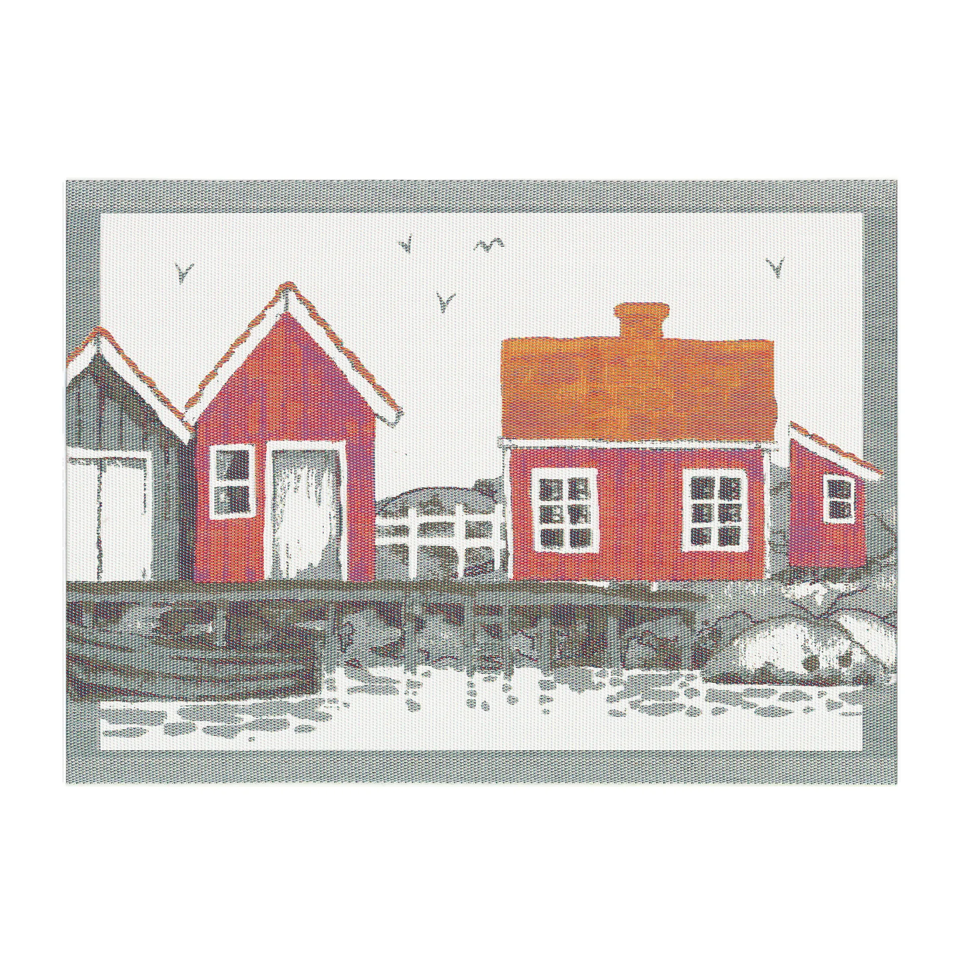 Signe spisebrikke 35 x 48 cm, Multi Ekelund Linneväveri