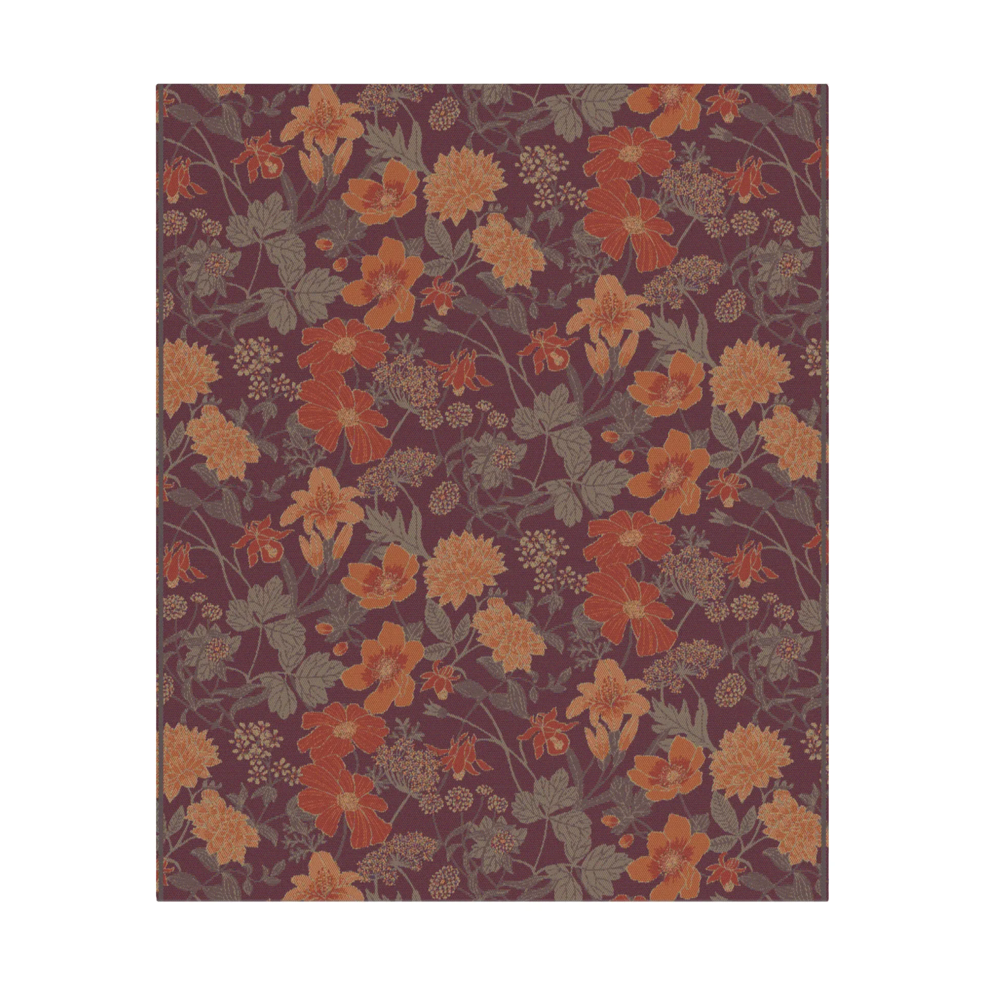 Soft pledd 140x170 cm, Brun Ekelund Linneväveri